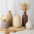 Modern Farmhouse Ceramic Flower Vase Set